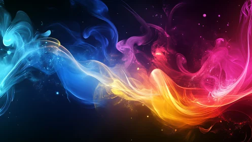 Chromatic plasma streams in dynamic spectral turbulence.