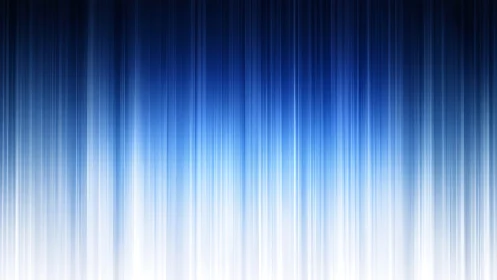 Vertical blue light streaks in radiant gradient field.