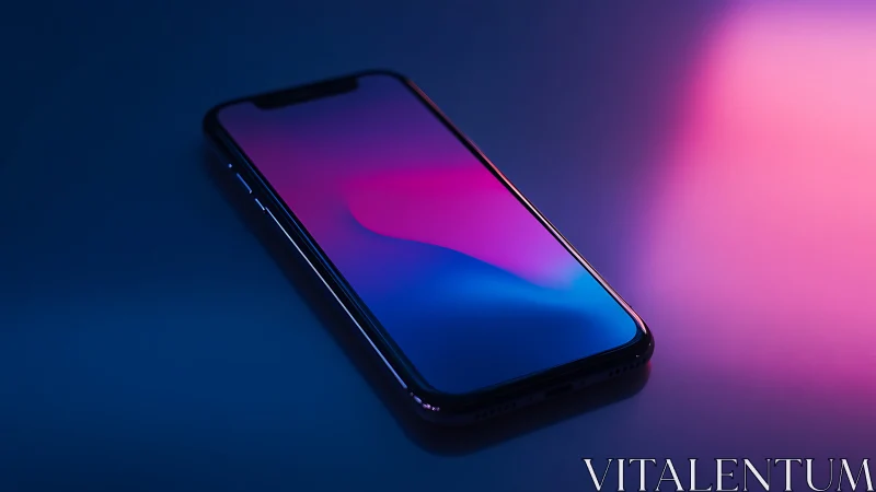 Neon Dreams Crystallized Within Glass and Shadow