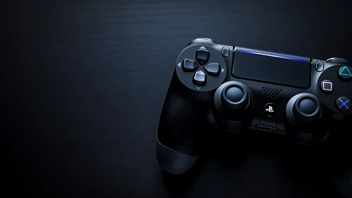 PlayStation 4 DualShock Controller in Deep Blue.