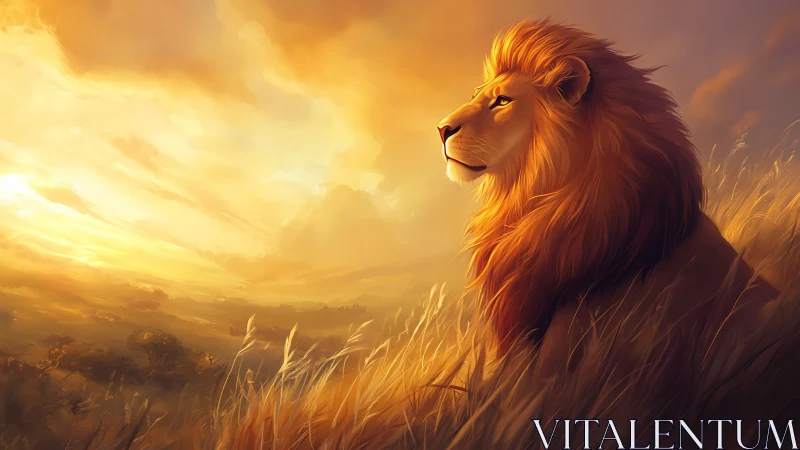 Telemetry of a lion&rsquo;s gaze across irradiated savanna horizon.