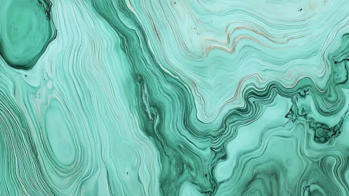 Mint-tide marble currents swirl through dreamy stone seas.