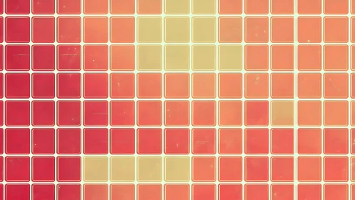 Soft glowing gradient tiles invite a calm modern mood