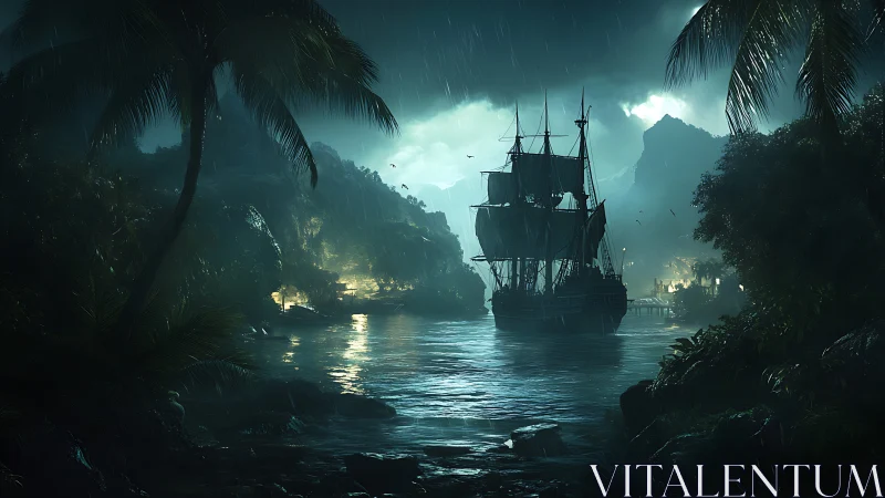 Mystical Voyage Through Emerald Waters.