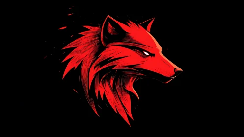 Vector-anodized lupine profile with radiating angular plumes.