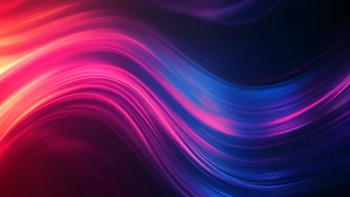 Neon river of light flowing through a twilight dreamscape.