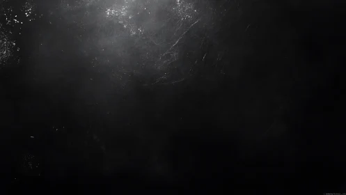 Dark textured background with subtle light speckling.