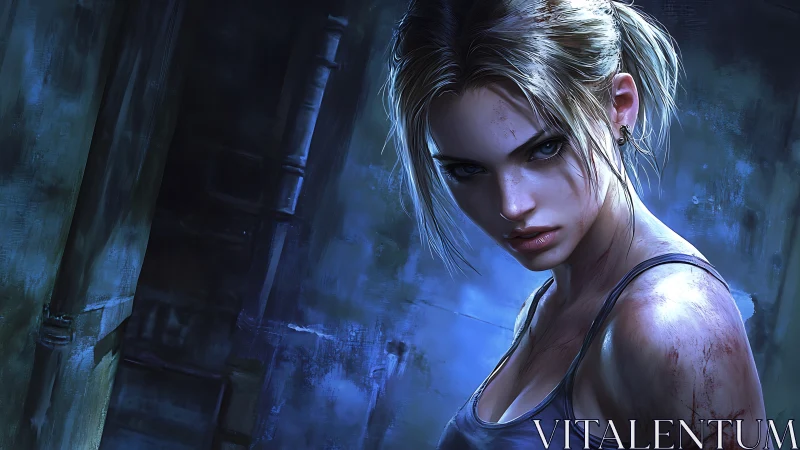 Nocturnal corridor operative with high-intensity stare profile.