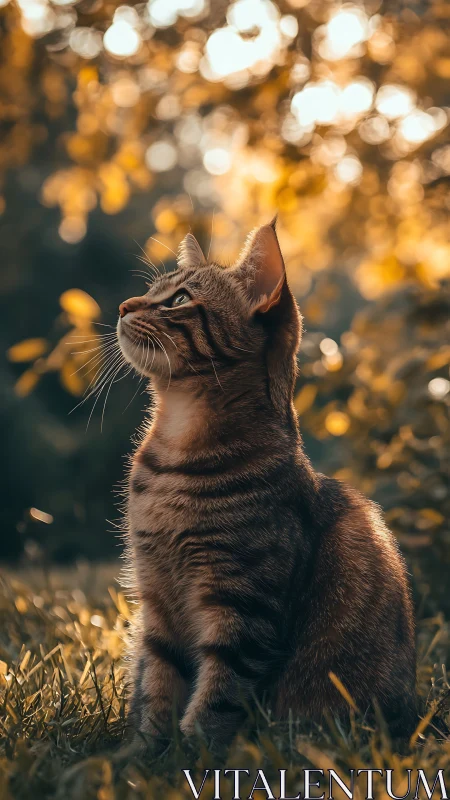 Cat's Golden Hour Wonder.