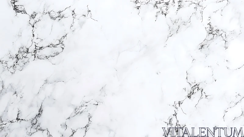 White marble surface shows subtle gray veining and calm luxury