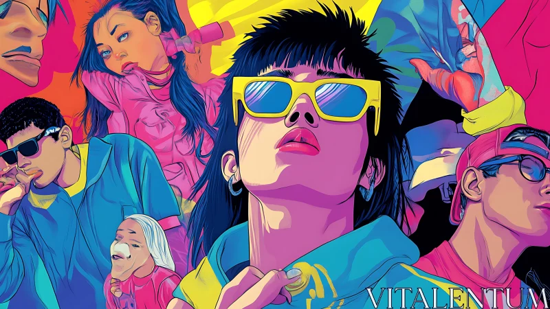 Neon youth explode in hypercolor swagger across the frame.