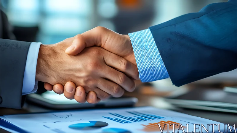 Handshake in Professional Context: Corporate Trust Formation.