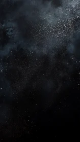 Midnight stardust drift across a deep cosmic velvet sky.