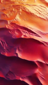 Abstract heat map of flowing red and orange forms.