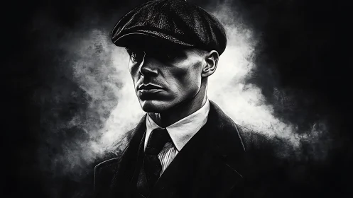 Monochrome digital portrait studies hard-edged chiaroscuro lighting