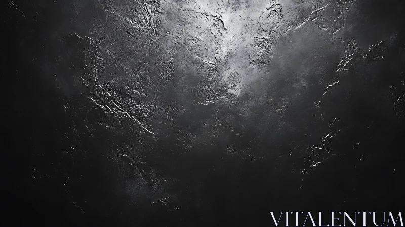 Dark textured concrete surface with subtle light sheen.
