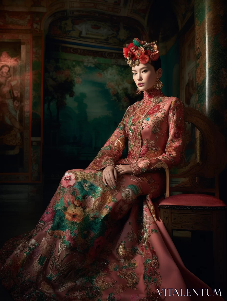 PROMPT Haute Couture Fashion Shoot: A Work of  Korean Art
