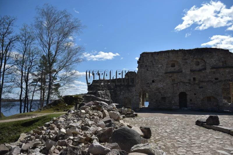 Koknese Castle Ruins Free Stock Photo