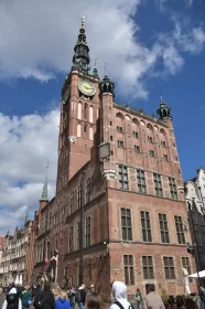 Photo Of The Day: Long Side View Of The Old Town Hall, Gdańsk