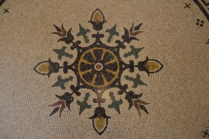 Mosaic Marvels: Majestic Floor in the National Museum of Prague