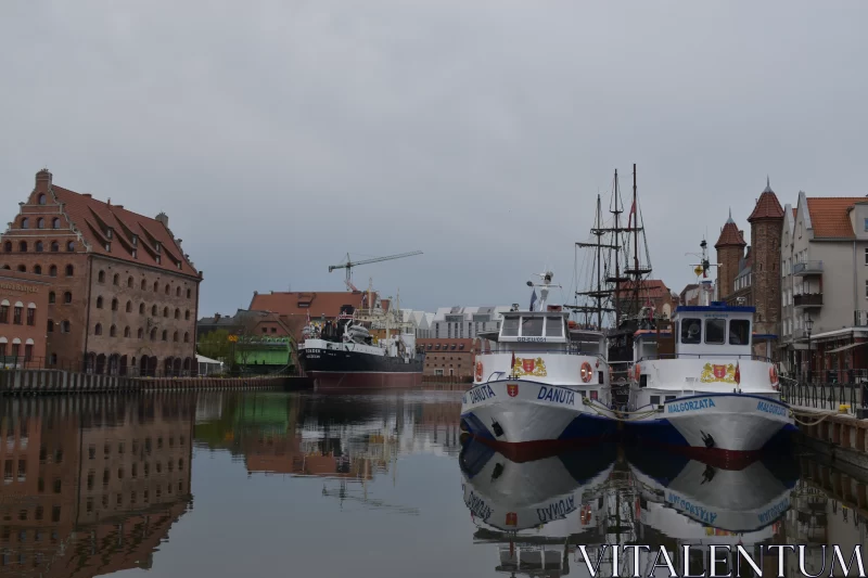Gdańsk Marina in the Heart of Poland Free Stock Photo
