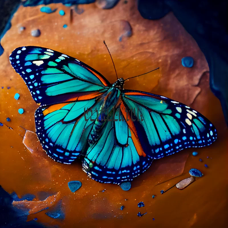 The Bright Butterfly That Ruled The World AI Image