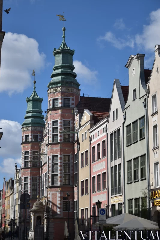 Dutch Mannerism: A Landmark of Gdańsk Free Stock Photo