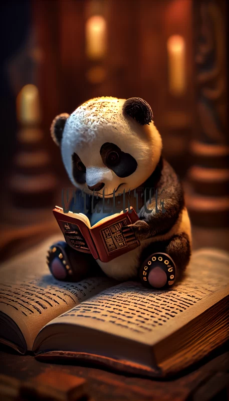 Endless Adventures Await the Panda Boy in This Fun and Engaging Children’s Book. AI Image
