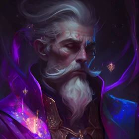 The Grey-Haired Wizard: How To Be Powerful, Wise, and Timeless AI Image