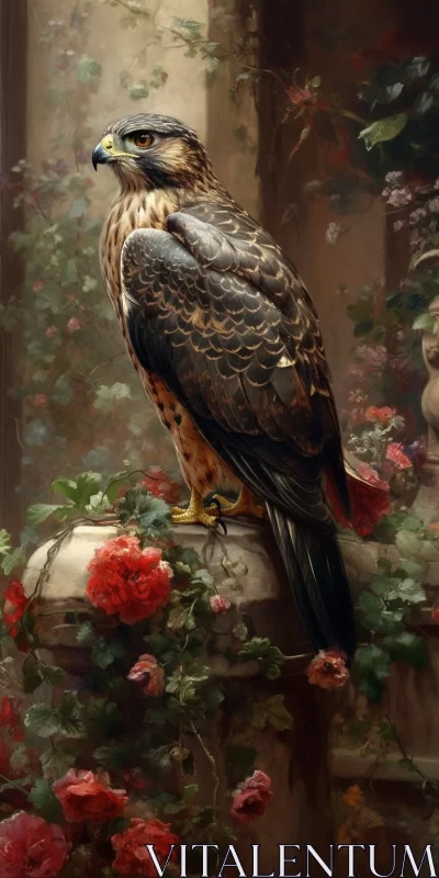 AI ART The Beauty and Grace of a Formidable Hunting Bird