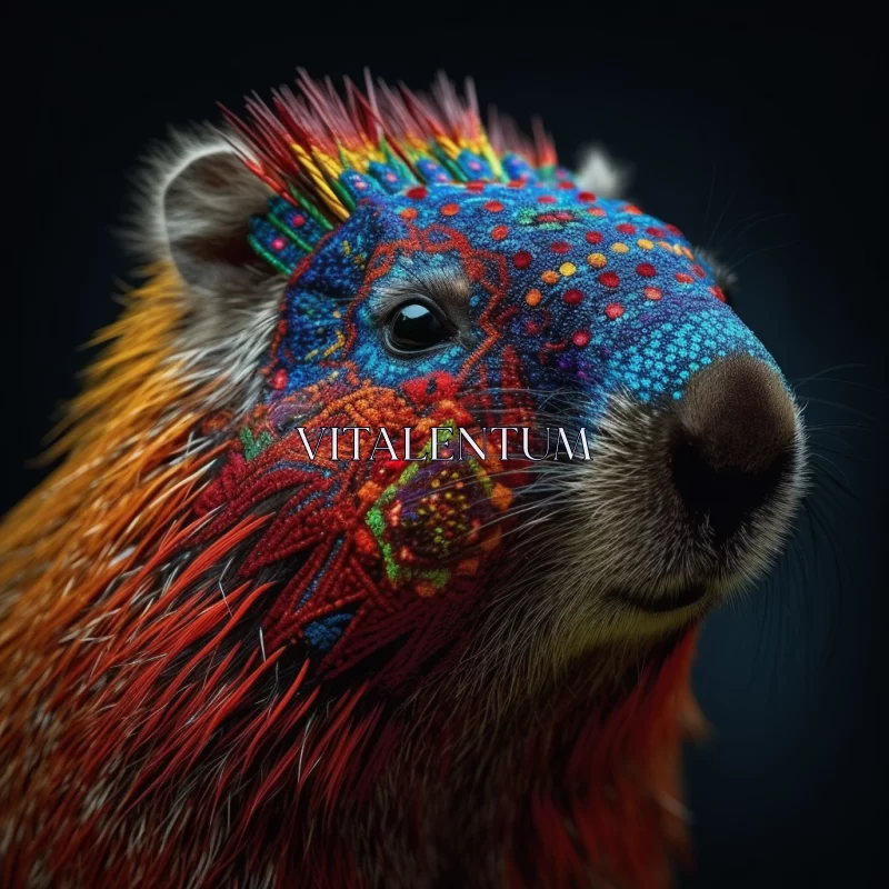 Capybara: An Unusual but Lovely Beast AI Image
