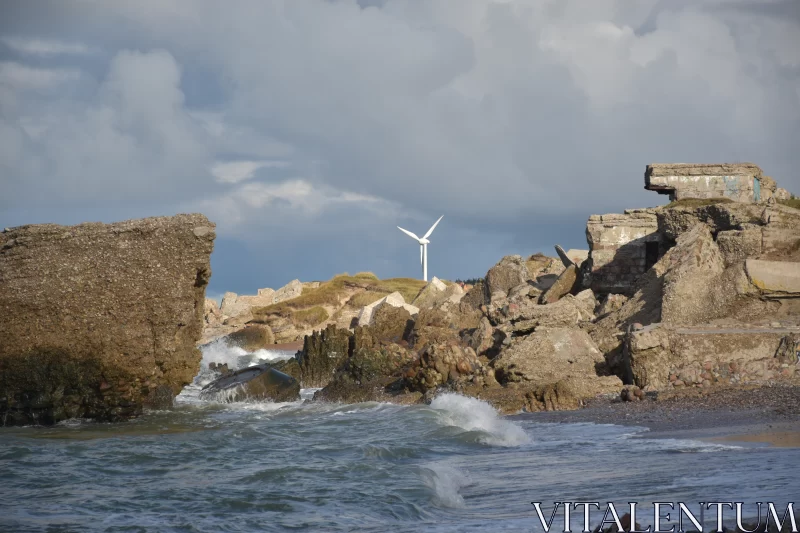 The Wind, the Boulders and the Sea: The Story of a Single Photograph Free Stock Photo
