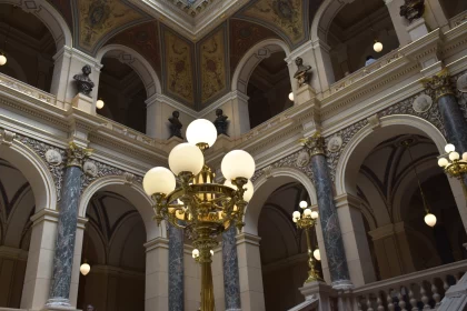 Architectural Elegance: Interior Marvels of the National Museum of Prague
