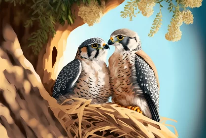 Whispers of the Sky: A Fascinating Encounter in the Wild
