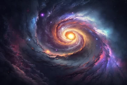 Celestial Mirage: A Bewitching Vision of Cosmic Perfection