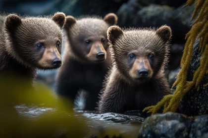 Wild Wonder: Intimate Encounter with Bear Kinship in the Majestic Knight Inlet
