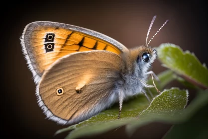 The Delicate Beauty of the Little Heath Butterfly: A Reminder of the Fragile Balance of Nature