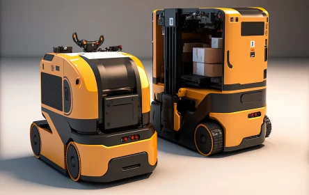 Efficient AGV Robots Revolutionizing Parcel Sorting