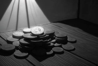 The Value of Simplicity: A Monochrome Manifesto AI Image