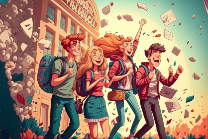 College Chronicles: A Colorful Journey Back to the Halls of Learning