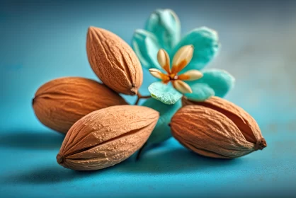 Whispers of Azure: An Exquisite Almond Affair