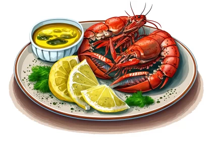 Karavides Extravaganza: Delight in Greek Culinary Splendor with Boiled Crayfish