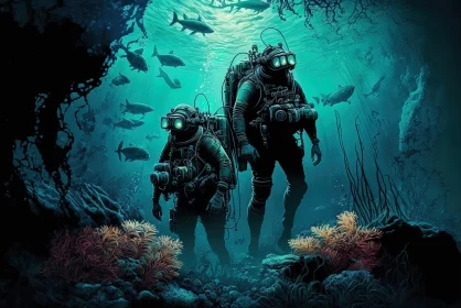 Immersed in Shadows: The Art of Deep Sea Discovery