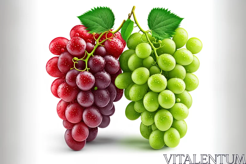 Grapes: Nature's Embodiment of Sweetness AI Image