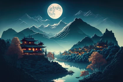 Moonlit Majesty: The Breathtaking Serenity of Lijiang's Blue Moon Valley