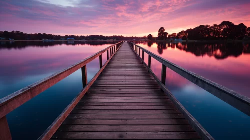 Twilight's Embrace: A Majestic Pathway to Serenity