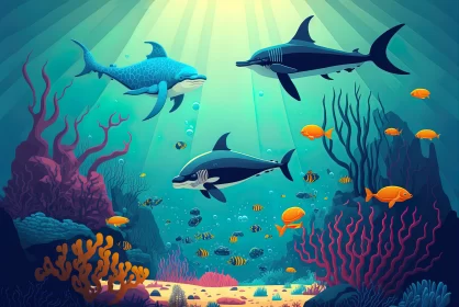 Diving into Majesty: Witnessing An Underwater Spectacle for World Oceans Day