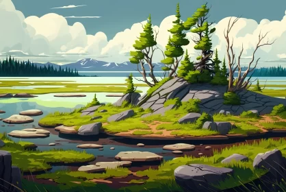Exploring the Hidden Beauty of North American Summer Tundra Ecosystems