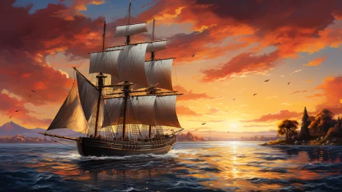 Sunset Symphony: A Voyage of Splendor and Serenity