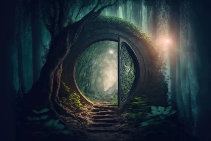 Enchanted Threshold: Unveiling the Secrets of the Woodland Portal